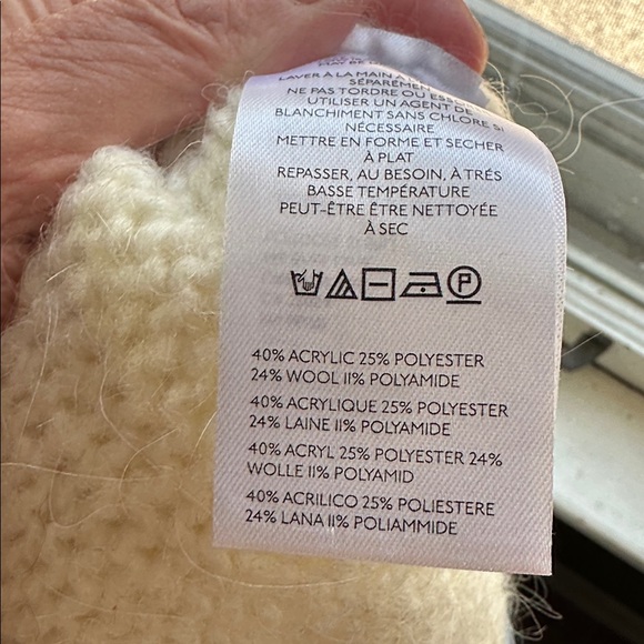 Pilcro Ivory Hooded Sweater - Picture 5 of 5